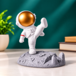 Mobile Holder Astronaut Phone Stand Planet Creative Fun 3d Design (1 Pc /Mix Design)