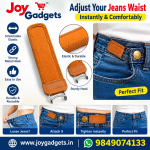 Adjustable Jeans Waist Extender Hook - Elastic Waistband Tightener for Perfect Fit Mens & Womens
