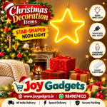 Warm White Star Neon Light LED Wall Lamp