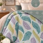 Ultrasonic  Reversible Double Bed AC  Comforters by  Size: 90x100 inches Fabric: Imported Glace Cotton (Cotton Feel)