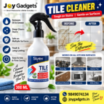 Tile Cleaner Liquid - Powerful Stain Remover For Bathroom & Kitchen Tiles
