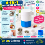 In-1 Medicine Cutter, Crusher, Storage Box For Pills