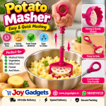 Potato Masher - Ergonomic & Durable Stainless Steel Kitchen Tool