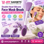 Double-Headed Silicone Mask Brush Facial Cleansing & Application