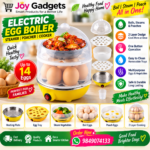 Watts Egg Boiler/Poacher/Cooker for Steaming, Cooking & Boiling (14 eggs)