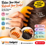 Scalp Relaxing Head Massager Comb Lightweight & Durable Relief