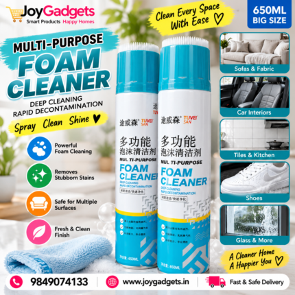 Multipurpose Foam Cleaner Spray 650ml | Car Interior & Exterior Cleaner